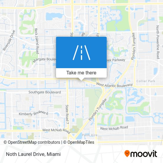 Mapa de Noth Laurel Drive