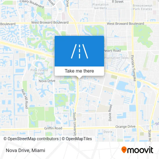 Nova Drive map