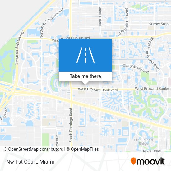 Nw 1st Court map