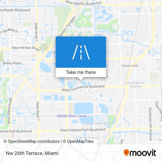 Mapa de Nw 26th Terrace