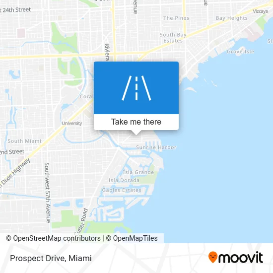 Prospect Drive map