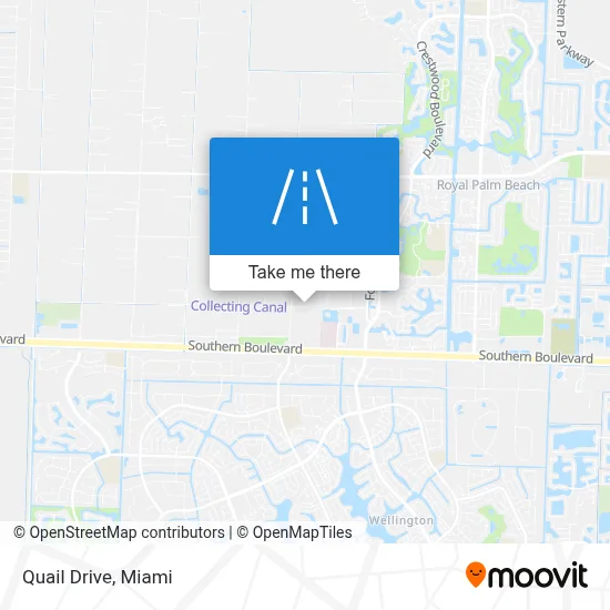Quail Drive map