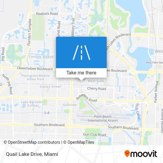 Mapa de Quail Lake Drive
