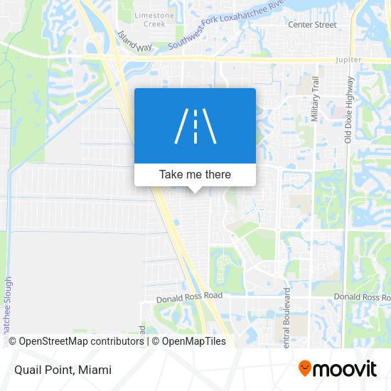 Mapa de Quail Point