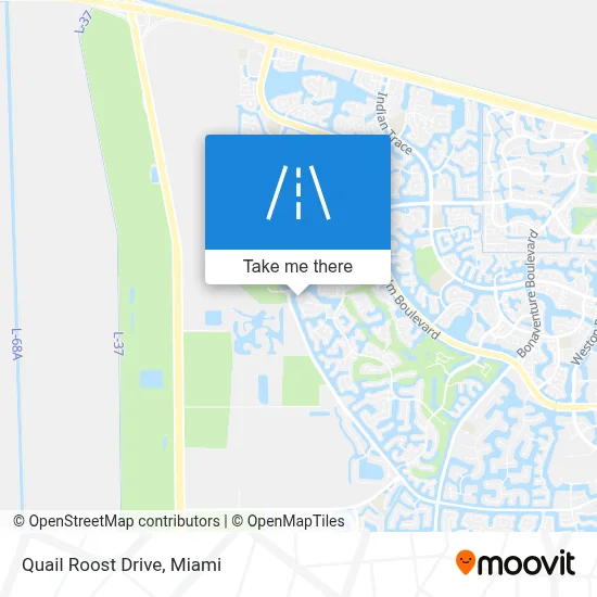 Quail Roost Drive map