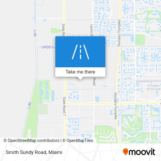 Mapa de Smith Sundy Road
