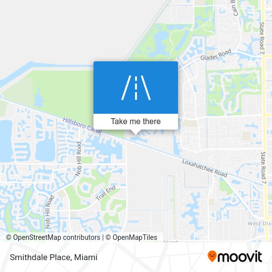 Smithdale Place map