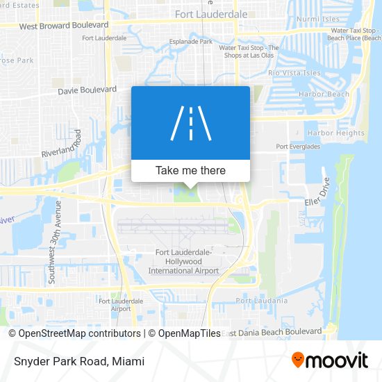 Mapa de Snyder Park Road