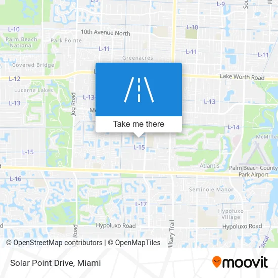 Solar Point Drive map