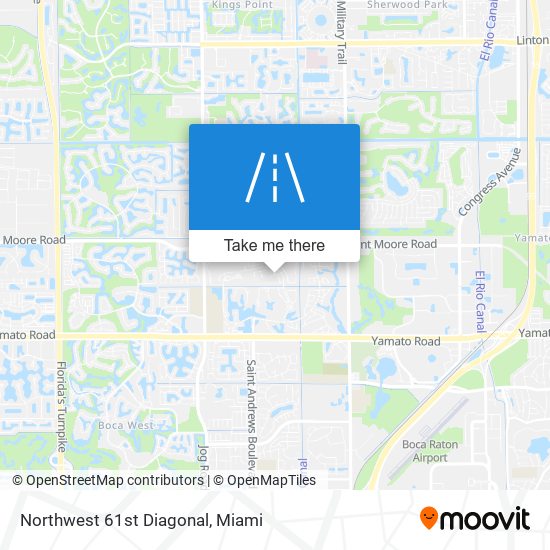 Mapa de Northwest 61st Diagonal