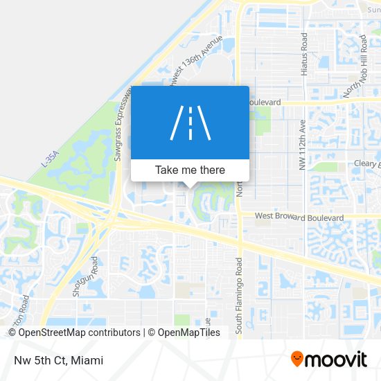 Nw 5th Ct map