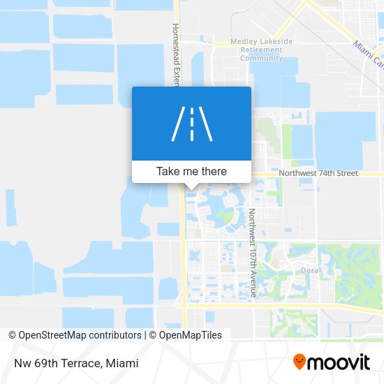 Nw 69th Terrace map