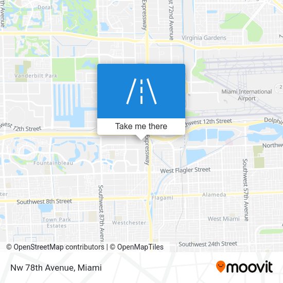 Mapa de Nw 78th Avenue