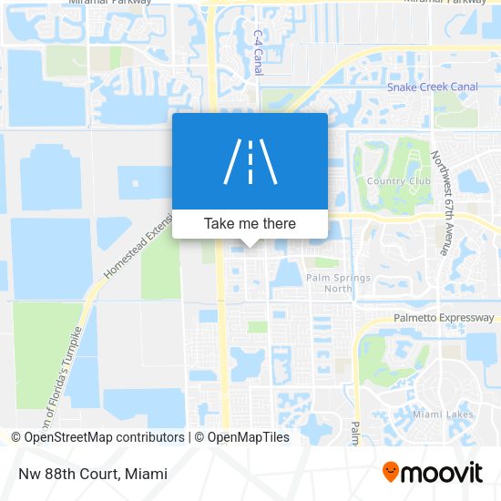 Nw 88th Court map