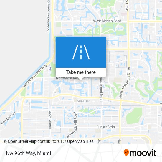 Nw 96th Way map