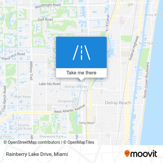 Mapa de Rainberry Lake Drive