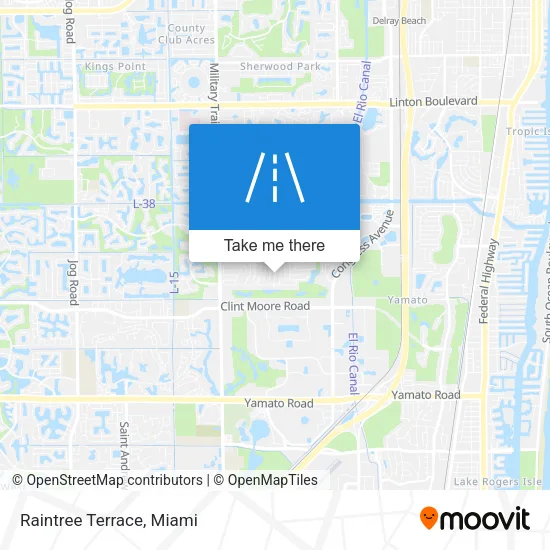 Raintree Terrace map