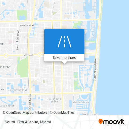 Mapa de South 17th Avenue