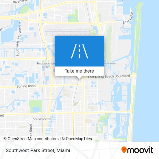 Southwest Park Street map