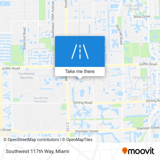 Mapa de Southwest 117th Way