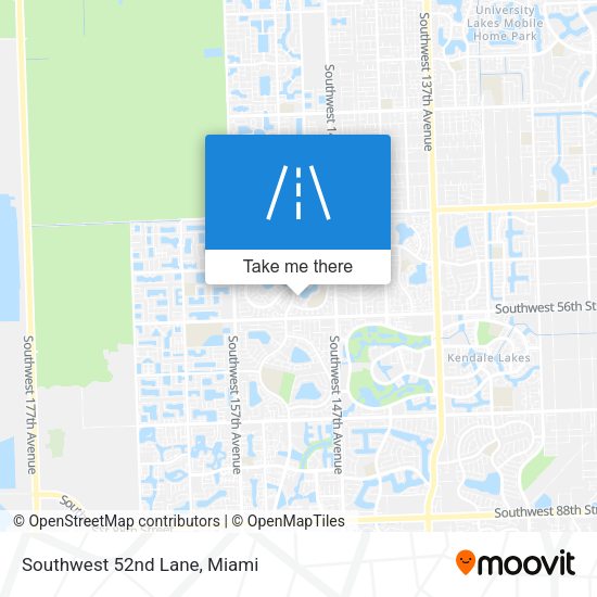 Mapa de Southwest 52nd Lane