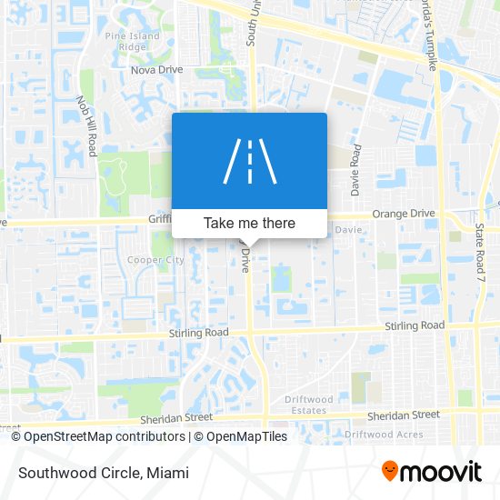 Southwood Circle map