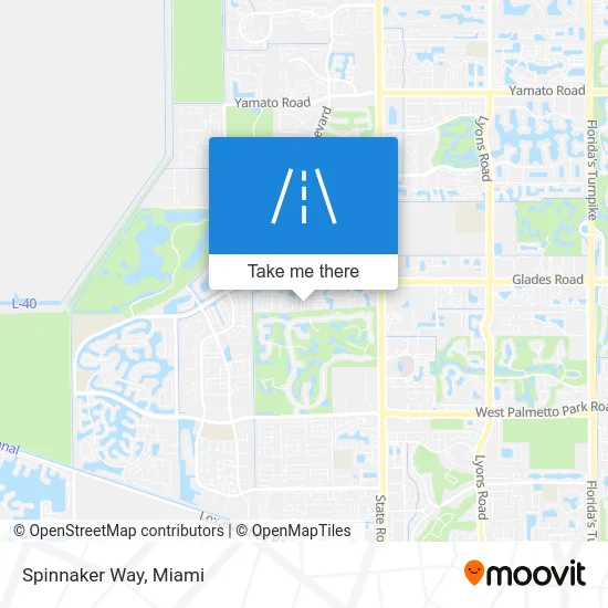 Spinnaker Way map