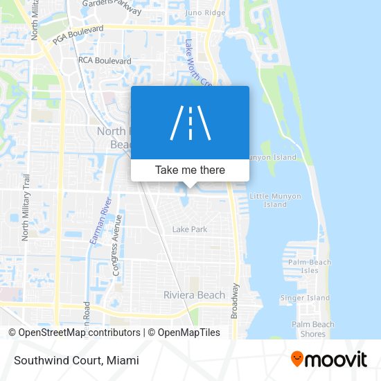 Southwind Court map