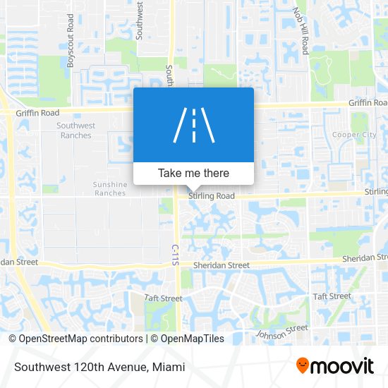 Mapa de Southwest 120th Avenue