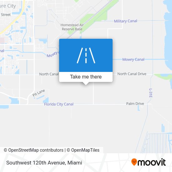 Southwest 120th Avenue map