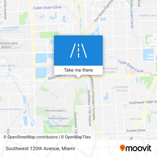 Mapa de Southwest 120th Avenue