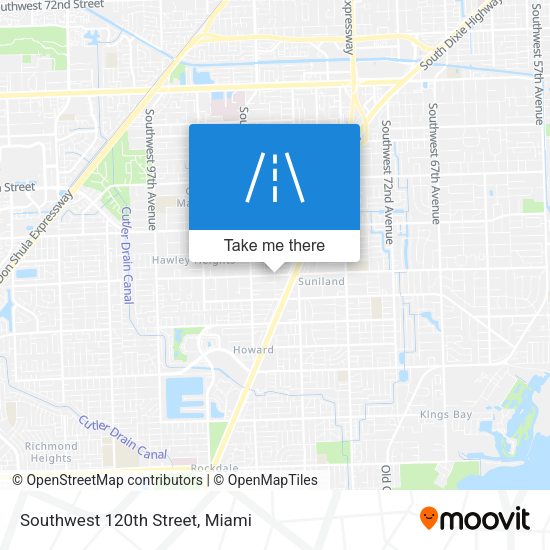 Mapa de Southwest 120th Street