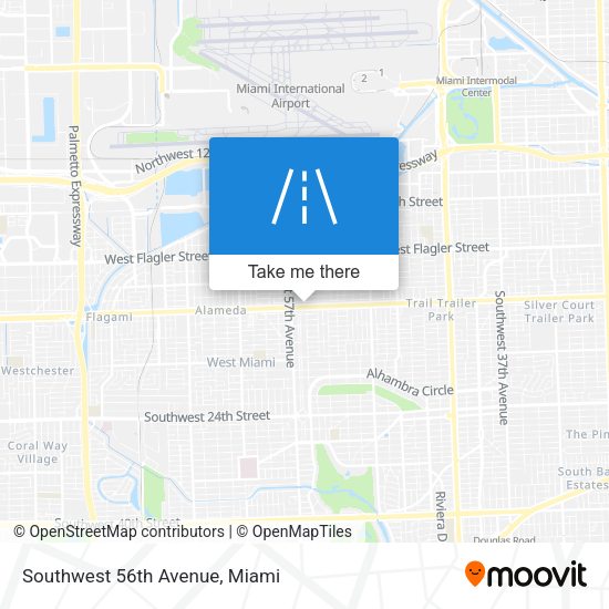 Mapa de Southwest 56th Avenue