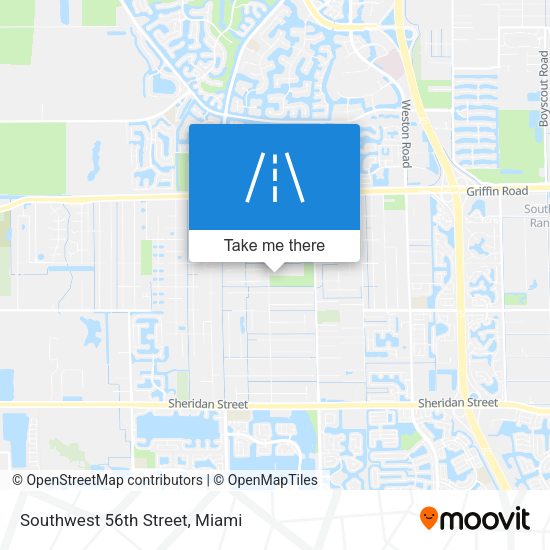 Mapa de Southwest 56th Street