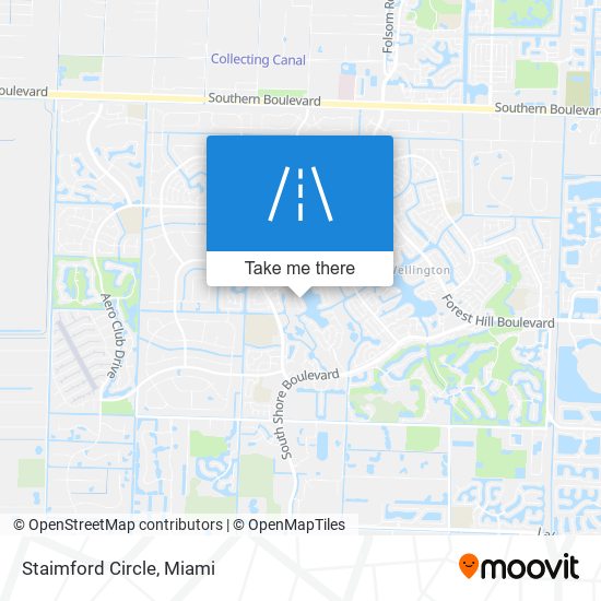 Staimford Circle map