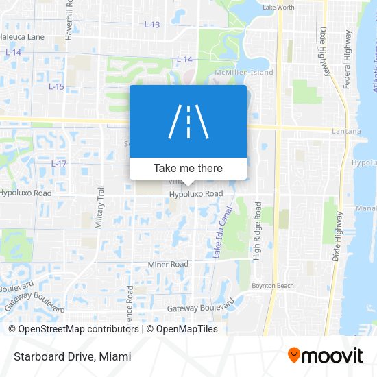 Mapa de Starboard Drive