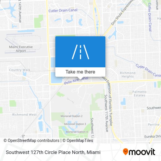 Mapa de Southwest 127th Circle Place North