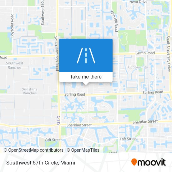 Southwest 57th Circle map