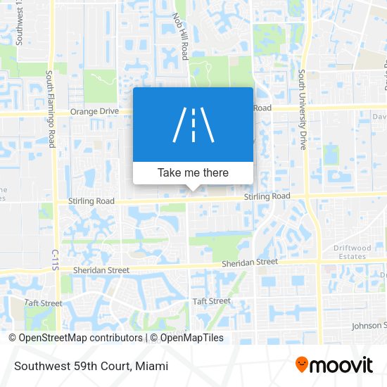 Mapa de Southwest 59th Court