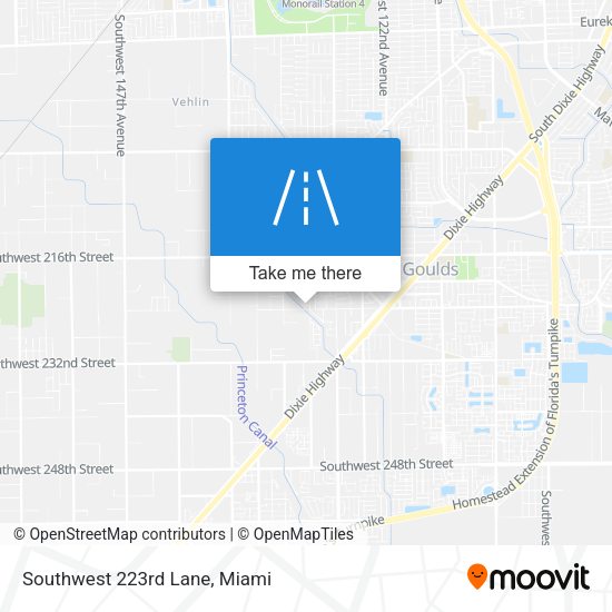 Mapa de Southwest 223rd Lane