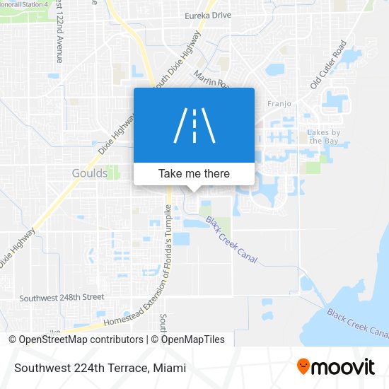 Mapa de Southwest 224th Terrace