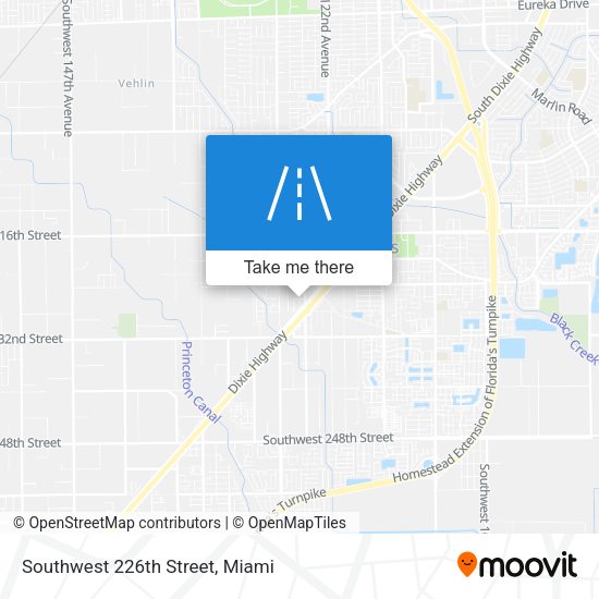 Mapa de Southwest 226th Street