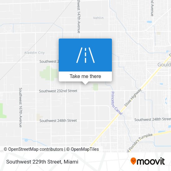Mapa de Southwest 229th Street