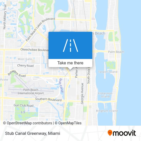 Stub Canal Greenway map