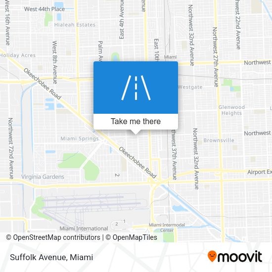 Mapa de Suffolk Avenue