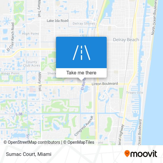 Sumac Court map