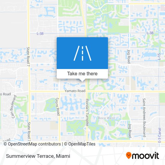 Mapa de Summerview Terrace