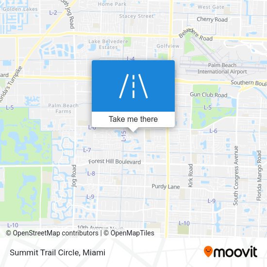 Summit Trail Circle map