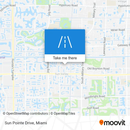 Mapa de Sun Pointe Drive