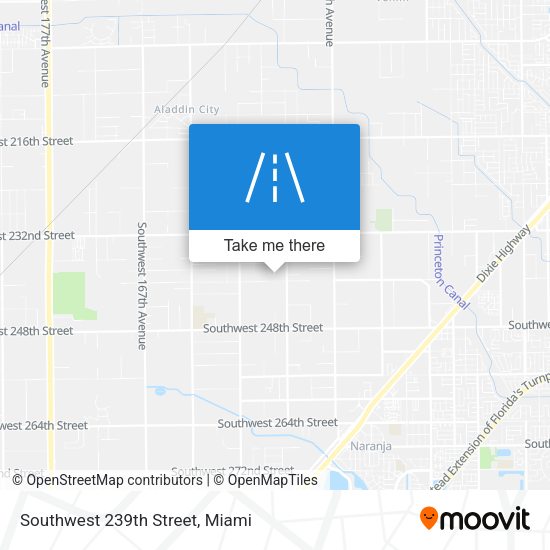 Mapa de Southwest 239th Street